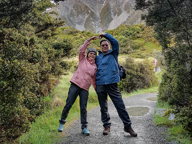 Happy travellers NZ