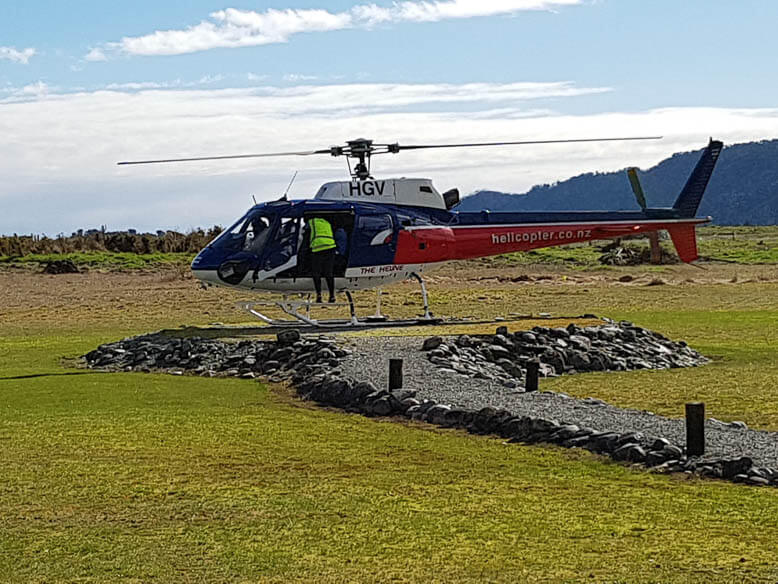 Glacier helicopter Franz Josef NZ